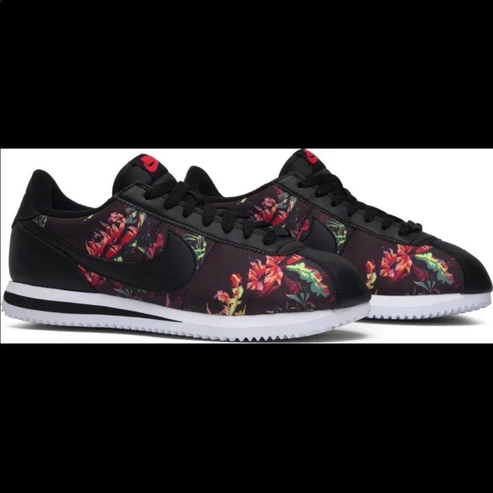 Nike Cortez Size 13 with Floral print
